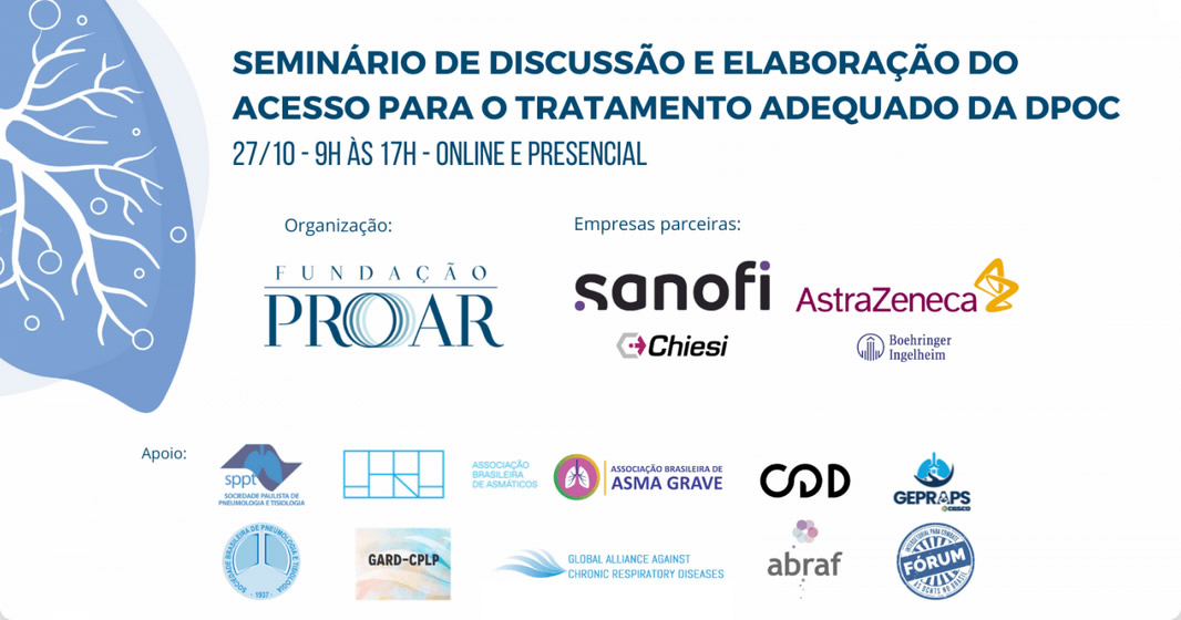 SEMINÁRIO DE DISCUSSÃO E ELABORAÇÃO DO ACESSO PARA O TRATAMENTO ADEQUADO DA DPOC 
